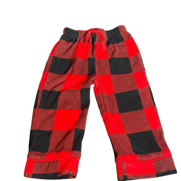Baby Gap Pajamas 18-24 Months Set PJ Top Bottom Buffalo Plaid 2 pc Flannel Red - Picture 8 of 16